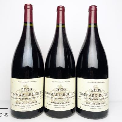 POMMARD LES RUGIENS 2009 - Y. Clerget - 3 Magnums