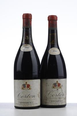 CORTON 1961 - Julien Bouchard - 2 Bottles