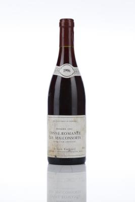 VOSNE ROMANEE LES MALCONSORTS 1996 - Sylvain Cathiard - 1 Bottle