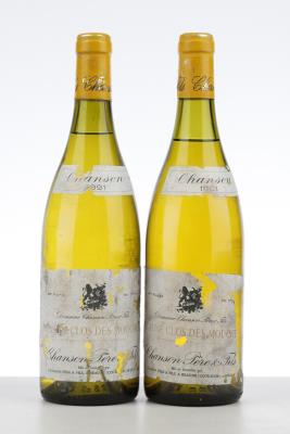 BEAUNE CLOS DES MOUCHES BLANC 1991 - Chanson - 2 Bottles