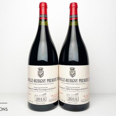 CHAMBOLLE MUSIGNY 2015 - Comte de Vogue - 2 Magnums