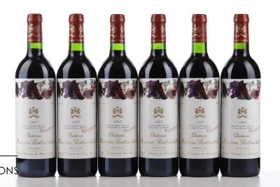 MOUTON ROTHSCHILD 1992 - Mc - 6 Bottles