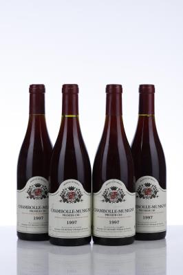 CHAMBOLLE MUSIGNY 1 ER CRU 1997 - Philippe et Vincent Lecheneaut - 4 Bottles