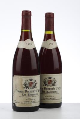 VOSNE ROMANEE LES BEAUMONTS 1993 - Daniel Bissey - 2 Bottles