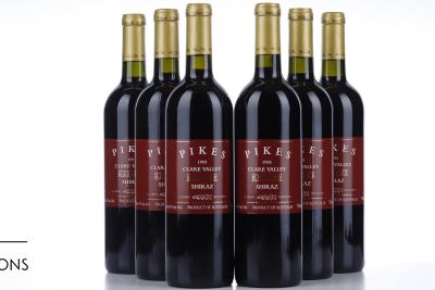 PIKES RESERVE SHIRAZ 1995 - Pikes - 6 Bottles