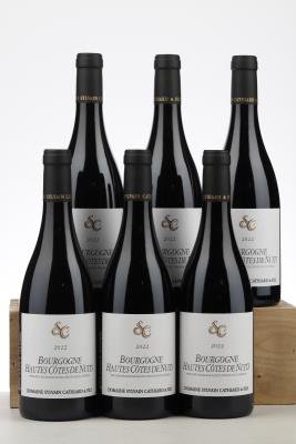 BOURGOGNE HAUTES COTES DE NUITS 2022 - Sylvain Cathiard - 6 Bottles