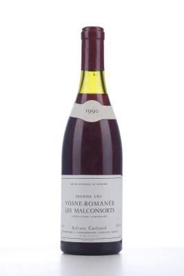 VOSNE ROMANEE LES MALCONSORTS 1990 - Sylvain Cathiard - 1 Bottle
