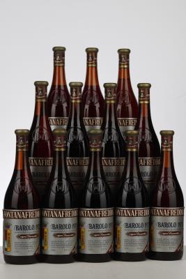 BAROLO VIGNA LAZZARITO 1971 - Fontanafredda - 12 Bottles