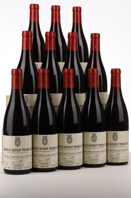 CHAMBOLLE MUSIGNY 1 ER CRU 1995 - Comte de Vogue - 12 Bottles - Owc 12