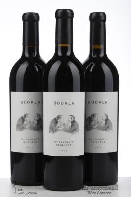 MY FAVORITE NEIGHBOR CABERNET SAUVIGNON 2013 - Booker Vineyard - 3 Bottles