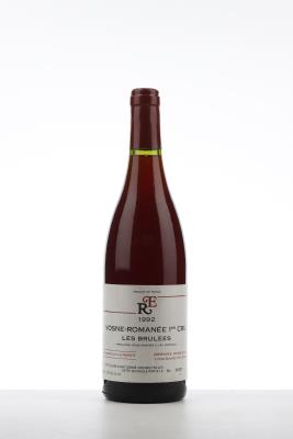 VOSNE ROMANEE LES BRULEES 1992 - Rene Engel - 1 Bottle