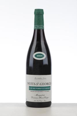 NUITS ST GEORGES CLOS DES PORRETS ST GEORGES 2004 - Henri Gouges - 1 Bottle