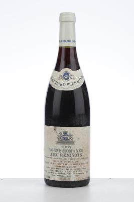 VOSNE ROMANEE AUX REIGNOTS 1997 - Comte Liger Belair - Bouchard - 1 Bottle