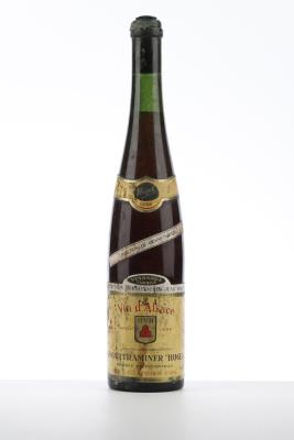 GEWURZTRAMINER VENDANGE TARDIVE SELECTION GRAIN NOBLES 1934 - Hugel - 1 Bottle