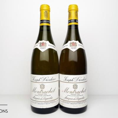 MONTRACHET MARQUIS DE LAGUICHE 1997 - Joseph Drouhin - 2 Bottles
