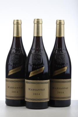 MARSANNAY EN MONTCHENEVENOY 2014 - Philippe Charlopin Parizot - 3 Bottles