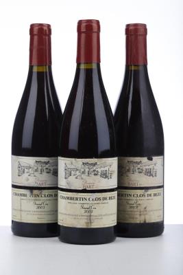CHAMBERTIN CLOS DE BEZE 2003 - Bart - 3 Bottles
