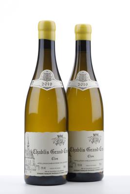 CHABLIS CLOS 2019 - Francois Raveneau - 2 Bottles