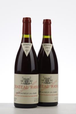 CHATEAUNEUF DU PAPE RAYAS 2005 - Reynaud - 2 Bottles