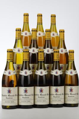 CHABLIS VAUDESIR 1989 - Jean Paul Droin - 12 Bottles - Oc 12