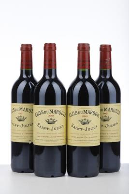 CLOS DU MARQUIS 2001 - Mc - 4 Bottles