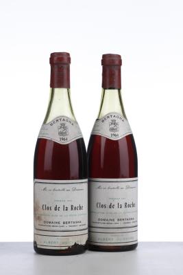CLOS DE LA ROCHE 1964 - Bertagna - 2 Bottles