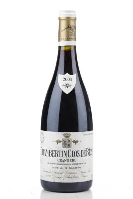 CHAMBERTIN CLOS DE BEZE 2003 - Armand Rousseau - 1 Bottle
