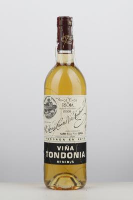 VINA TONDONIA RESERVA BLANCO 2009 - Lopez de Heredia - 1 Bottle