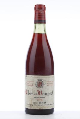 CLOS DE VOUGEOT 1976 - Jean Grivot - 1 Bottle