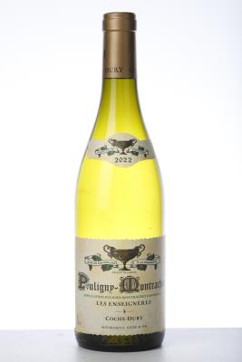 PULIGNY MONTRACHET LES ENSEIGNERES 2022 - Coche Dury - 1 Bottle