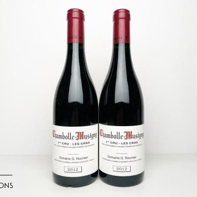 CHAMBOLLE MUSIGNY LES CRAS 2012 - Georges Roumier - 2 Bottles