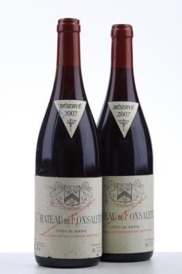 CHATEAU DE FONSALETTE 2007 - Reynaud - 2 Bottles