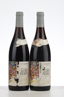 COTE ROTIE LA TURQUE 1990 - Guigal - 2 Bottles