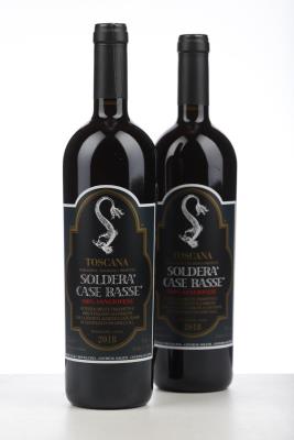 100% SANGIOVESE CASE BASSE 2018 - Soldera - 2 Bottles