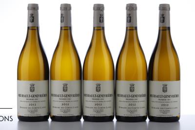 MEURSAULT GENEVRIERES Comtes Lafon 2012 - 9 Bottles in Oc 12