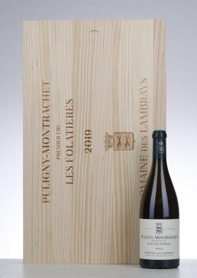 PULIGNY MONTRACHET LES FOLATIERES 2019 - Domaine des Lambrays - 6 Bottles - Owc 6