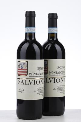 ROSSO DI MONTALCINO 2016 - Salvioni - 2 Bottles