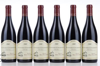 MAZOYERES CHAMBERTIN VIEILLES VIGNES 2000 - Perrot Minot - 6 Bottles - Owc 12