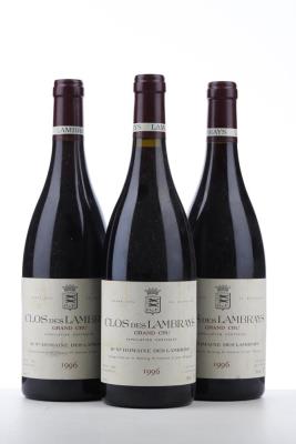 CLOS DES LAMBRAYS 1996 - Domaine des Lambrays - 3 Bottles