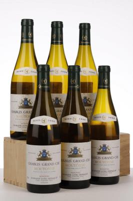 CHABLIS MOUTONNE 2000 - Albert Bichot - Domaine Long Depaquit - 6 Bottles