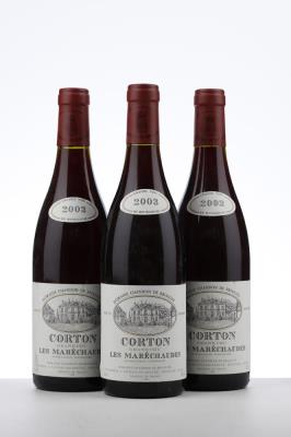 CORTON LES MARECHAUDES 2003 - Chandon de Briailles - 3 Bottles