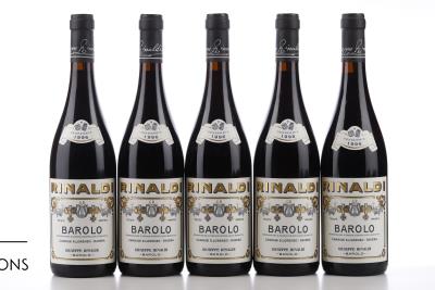 BAROLO CANNUBI SAN LORENZO 1996 - Giuseppe Rinaldi  - 5 Bottles