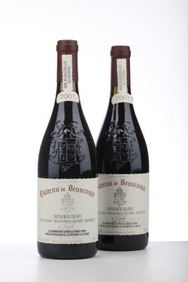 CHATEAUNEUF DU PAPE BEAUCASTEL 2001 - Beaucastel - 2 Bottles