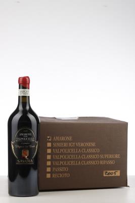 AMARONE DELLA VALPOLICELLA CLASSICO VIGNETI DEI COALI 2005 - Savoia - 6 Bottles - Oc 6