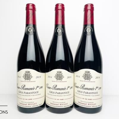 VOSNE ROMANEE CROS PARANTOUX 2014 - Emmanuel Rouget - 3 Bottles