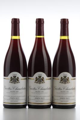 GRIOTTES CHAMBERTIN 1993 - Joseph Roty - 3 Bottles