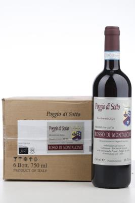 ROSSO DI MONTALCINO 2020 - Poggio di Sotto - 6 Bottles - Oc 6