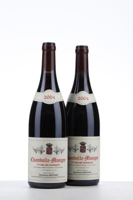 CHAMBOLLE MUSIGNY LES CHATELOTS 2004 - Ghislaine Barthod - 2 Bottles