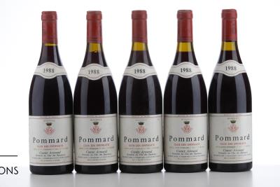 POMMARD CLOS DES EPENEAUX 1988 - Comte Armand - 5 Bottles
