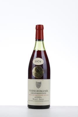 VOSNE ROMANEE CROS PARANTOUX 1979 - Henri Jayer - 1 Bottle